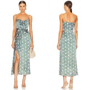SALONI Penelope-b Dress in Sorrel Teal